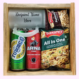 Bicano Namkeens with Mug & Can Beer Gift Combo