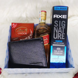 Johnnie Walker Red Label Whisky with Chocolate, Wallet & Perfume