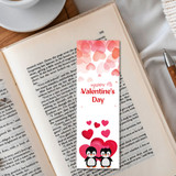 'Happy Valentine's Day' Printed Book Mark For Valentines