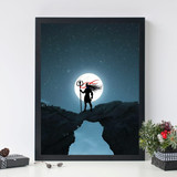 Shivas Dark Wall Photo Frame with Personalize Message