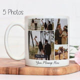 Personalized Photo & Message Printed Mug For Memory
