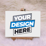 Personalized Mini Canvas with Easel