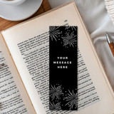 personalised Message Printed Bookmark