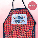 Beautiful Flower Printed Mother's Day Apron