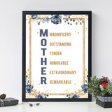 Mother Full Form Frame For Mother's Day