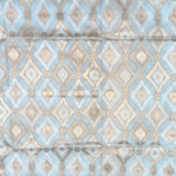 Attractive Sky Blue Saree with Golden Print