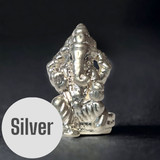 999 Silver Ganesh Ji Idol (1.25 Inches)