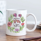 Mother's Love Wins Printed Mug For Mother's Day