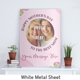 Photo Printed Metal Sheet For Mother's Day