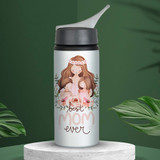 Best Mom Ever Printed Sipper Bottle/Tumbler For Mother's Day