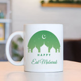 Eid Mubarak Printed Ceramic Coffee Mug
