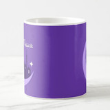 Eid Mubarak Purple Printed Ceramic Coffee Mug