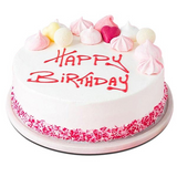 Pretty & Pink Vanilla Cake 2lbs (Australia Delivery Only)