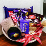 Chocolate Combo With Rakura, Dry Nuts, Kitkat, Haldiram Navrattan & Drops