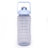 Summer Water Bottle with Straw & Time Scale- 2Ltr