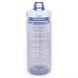 Summer Water Bottle with Straw & Time Scale- 2Ltr