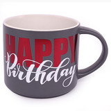 Happy Birthday White| Grey Mug for Loved Ones