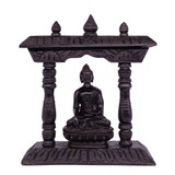 Wooden Beautiful Design Meditating Buddha as Token of Love