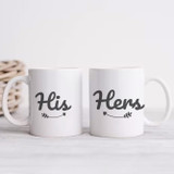 Perfect Pair Ceramic Coffee Mug - 'His' & 'Hers'