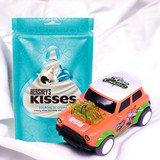 Hershey's Kisses Chocolate With Toy Car Gift Combo For Kids