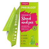 PeeBuddy Disposable, Portable Female Urination Device for Women - 5 Funnels