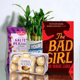 Lucky Bamboo Mug Combo Includes Book & Chocolate