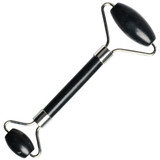 Facial Massager Jade Roller for Face & Eyes Massage- Black