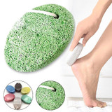 Natural Foot Pumice Stone - Foot Scrubber (Green)
