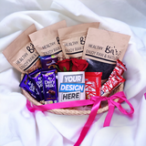Dry Nuts, Chocolates, Roses, and Ceramic Mug Gift Hamper