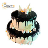Chocolate Paradise Double Tier Cake - Crave Bakery (5lbs) Chocolate Paradise Double Tier Cake - Crave Bakery (5lbs)