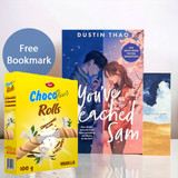 Free Bookmark With Rafello Chocolate & Book By Dustin Thao