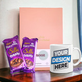 Sweet Moments Hamper with Notebook, Chocolates, and Mug