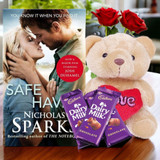 Cadbury Dairy Milk with Mini Teddy, Book & Red Roses