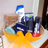 Men's Grooming Kit With Shampoo & Chocolate Hamper