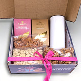 Morning Tea With Water Bottle & Dry Nuts Hamper Morning Tea With Water Bottle & Dry Nuts Hamper