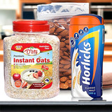 D'lite Oats, Almonds & Horlicks Combo Hamper D'lite Oats, Almonds & Horlicks Combo Hamper