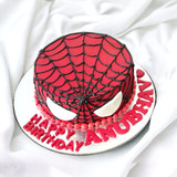 Spiderman Themed Cute Cake- Crave Bakery