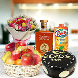 "Whiskey and Bliss Father's Day Celebration Hamper"