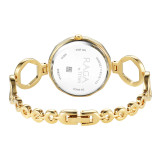 Titan Raga Viva Golden Dial Metal Strap Watch for Women (2685YM01)