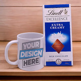 Personalized Mug with Lindt Chocolate Gift