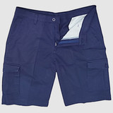 Gents Park - Navy Blue Cargo Half Pants (Size 34)