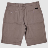 Gent's Park- Grey Cotton Half Pants for Men (38)