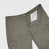 Dark Green Cargo Design Half Pant  for Men (36)