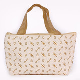 Cream Colour Makeup Purse