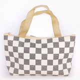 Black & White Colour Makeup Bag