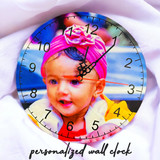 Personalized Photo Print Sublimation Wall Clock Personalized Photo Print Sublimation Wall Clock