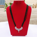 Stone Embedded Green Pote Mangalsutra