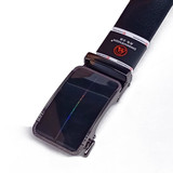 Genuine Leather Danmawensen Black Belt For Men