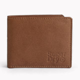 Super Dry Bronze Bi-Fold Leather Wallet