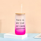 Lovely Pink Cup- 'This is My Cup Of Care' Printed